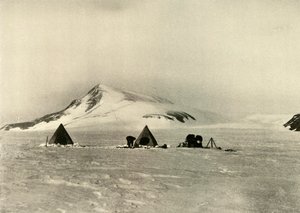 El campamento bajo el Cloudmaker de Unbekannt