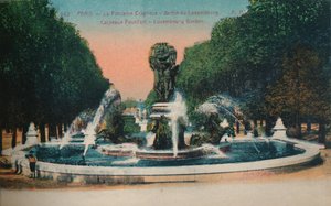 La Fuente Carpeaux - Jardín de Luxemburgo, París, c1920