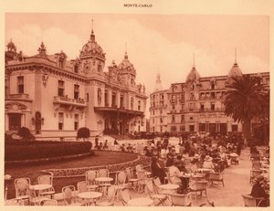 El Casino y Hotel de París, Monte Carlo, 1930 de Unbekannt