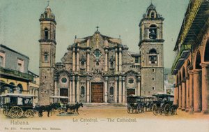 La Catedral, La Habana, Cuba, c1910
