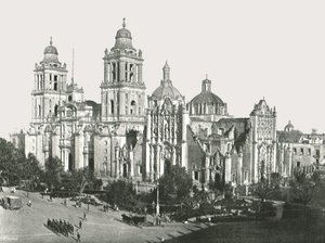 La Catedral, Ciudad de México, México, 1895 de Unbekannt