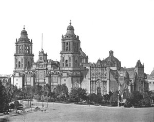 La Catedral, Ciudad de México, México, c1900 de Unbekannt