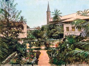 La Catedral, Zanzíbar, Tanzania, África, 1904 de Unbekannt