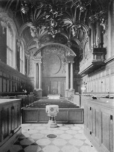 La Capilla, Palacio de Hampton Court, 1903 de Unbekannt