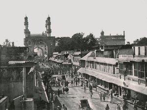 El Char Minar, Hyderabad, India, 1895