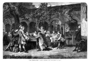 Los jugadores de ajedrez, 1864