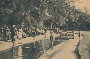 El rincón de los niños, Jardines de Placer Central, 1929 de Unbekannt