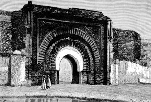 La Puerta de los Cristianos, Marruecos, 1895