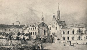 La Iglesia y el Convento de los Pequeños Agustinos, 1915 de Unbekannt