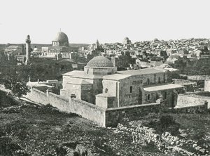La Iglesia de Santa Ana, Jerusalén, Palestina, 1895 de Unbekannt