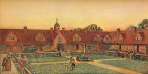 Las casas de campo Churchill, Somerset. Silcock y Reay, arquitectos, 1907 de Unbekannt