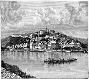 La ciudadela de Namur, 1898 de Unbekannt