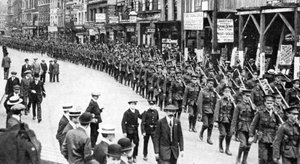 El Ejército Ciudadano de Territoriales, Strand, Londres, Primera Guerra Mundial, 1914 de Unbekannt