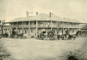 El Club House Hotel, Narrabri, 1901 de Unbekannt