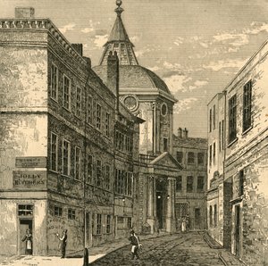 El Colegio de Médicos, Warwick Lane, 1868, 1897 de Unbekannt