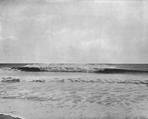 La Ola Peinada, Costa de Nueva Jersey, EE.UU., c. 1900 de Unbekannt