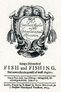 El pescador completo o la recreación del hombre contemplativo, c1653 de Unbekannt