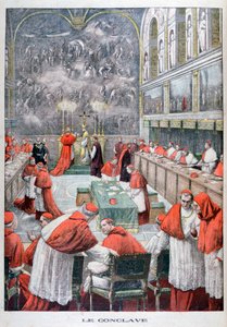 El cónclave, 1903 de Unbekannt