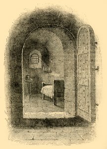 La celda condenada en Newgate, c1872