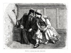 La confesión, Monte Athos, norte de Grecia, 1886 de Unbekannt