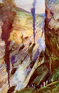 Los conquistadores, Corte Culebra, Canal de Panamá, Panamá, 1926