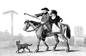 La pareja constante, 1786 de Unbekannt