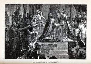 La coronación de Carlomagno, 1882