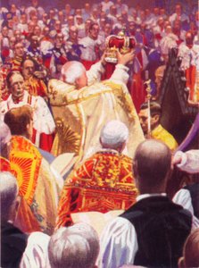 La coronación del Rey Jorge VI 1895-1952, 12 de mayo, 1937