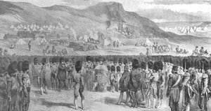 La Guerra de Crimea: Servicio Divino...antes de la Batalla de Balaclava de Unbekannt