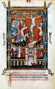 La Crucifixión de San Denis, 1317 de Unbekannt