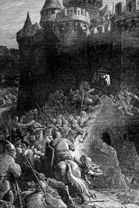 La disputa de los cruzados de Unbekannt