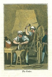 El cuchillero, 1823 de Unbekannt