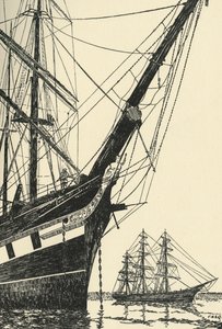 El Cutty Sark en el Puerto de Falmouth