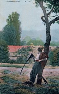 El final del día, c1900 de Unbekannt