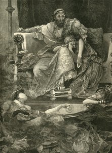 La muerte de Sardanápalo, 1890 de Unbekannt