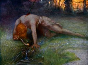La Muerte de Sigfrido, 1906 de Unbekannt