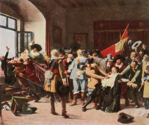La defenestración de Praga, 23 de mayo de 1618, 1936 de Unbekannt