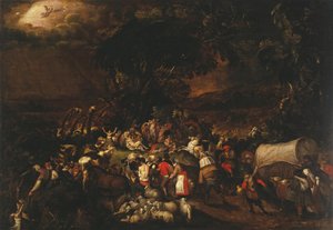 El diluvio, siglo XVI de Unbekannt