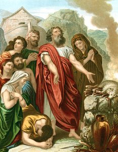 El diluvio, mediados del siglo XIX de Unbekannt