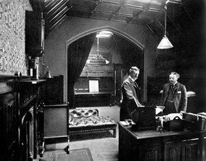 La oficina del Vicepresidente, Cámara de los Comunes, Westminster, Londres, c1905