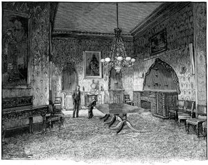 El comedor, Kilkenny House, Irlanda, siglo XIX de Unbekannt