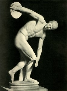 El Discóbolo de Mirón, 1908