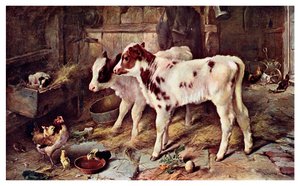 El perro en el pesebre, 1885-1901 de Unbekannt
