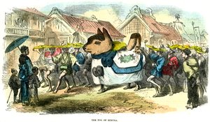 El perro de Himura, Japón, 1872 de Unbekannt