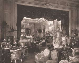 El salón en Sandringham House, Norfolk de Unbekannt
