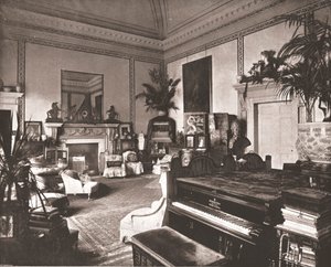 El salón en la White Lodge, Richmond Park, 1894 de Unbekannt