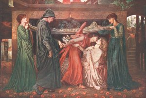 El sueño de Dante, c1871, c1902 de Unbekannt