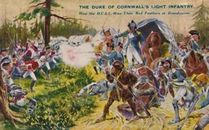 La Infantería Ligera del Duque de Cornualles...en Brandywine, 1777, 1939 de Unbekannt