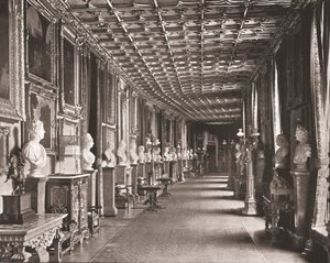 El Corredor Este, Castillo de Windsor, Berkshire, 1894 de Unbekannt