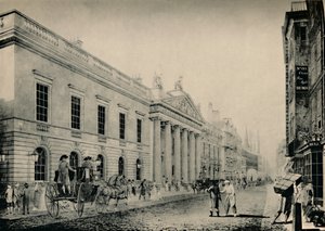 La Casa de la India Oriental desde el Este, finales del siglo XVIII, 1928 de Unbekannt